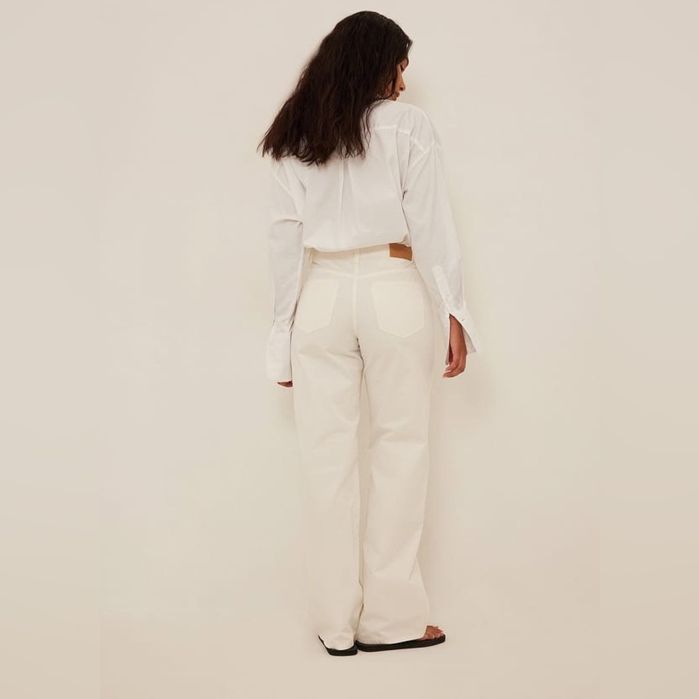 Straight leg Trousers size EU 44 Off White - Picture 4 of 9